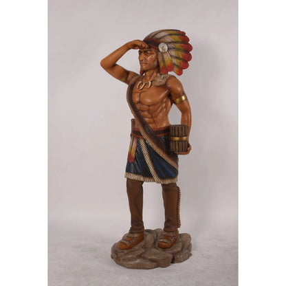 Tobacco Indian Life Size Statue