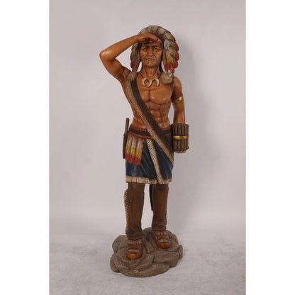 Tobacco Indian Life Size Statue