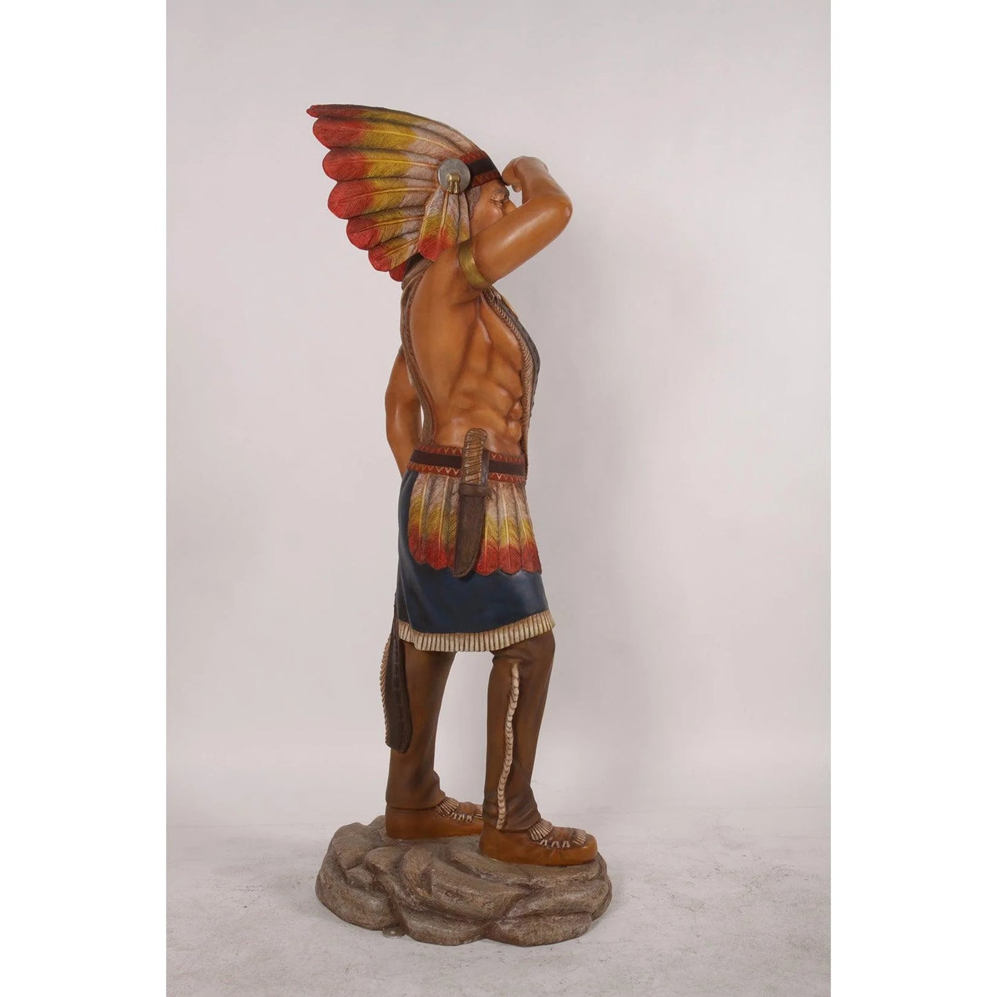 Tobacco Indian Life Size Statue