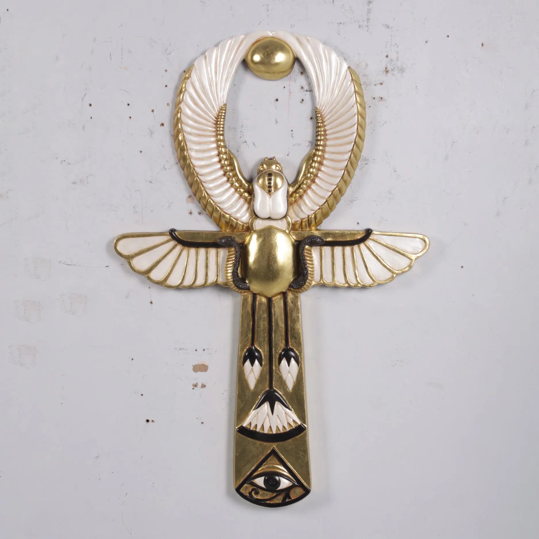 Egyptian Key of Life Wall Decor Statue E0101-180091-H