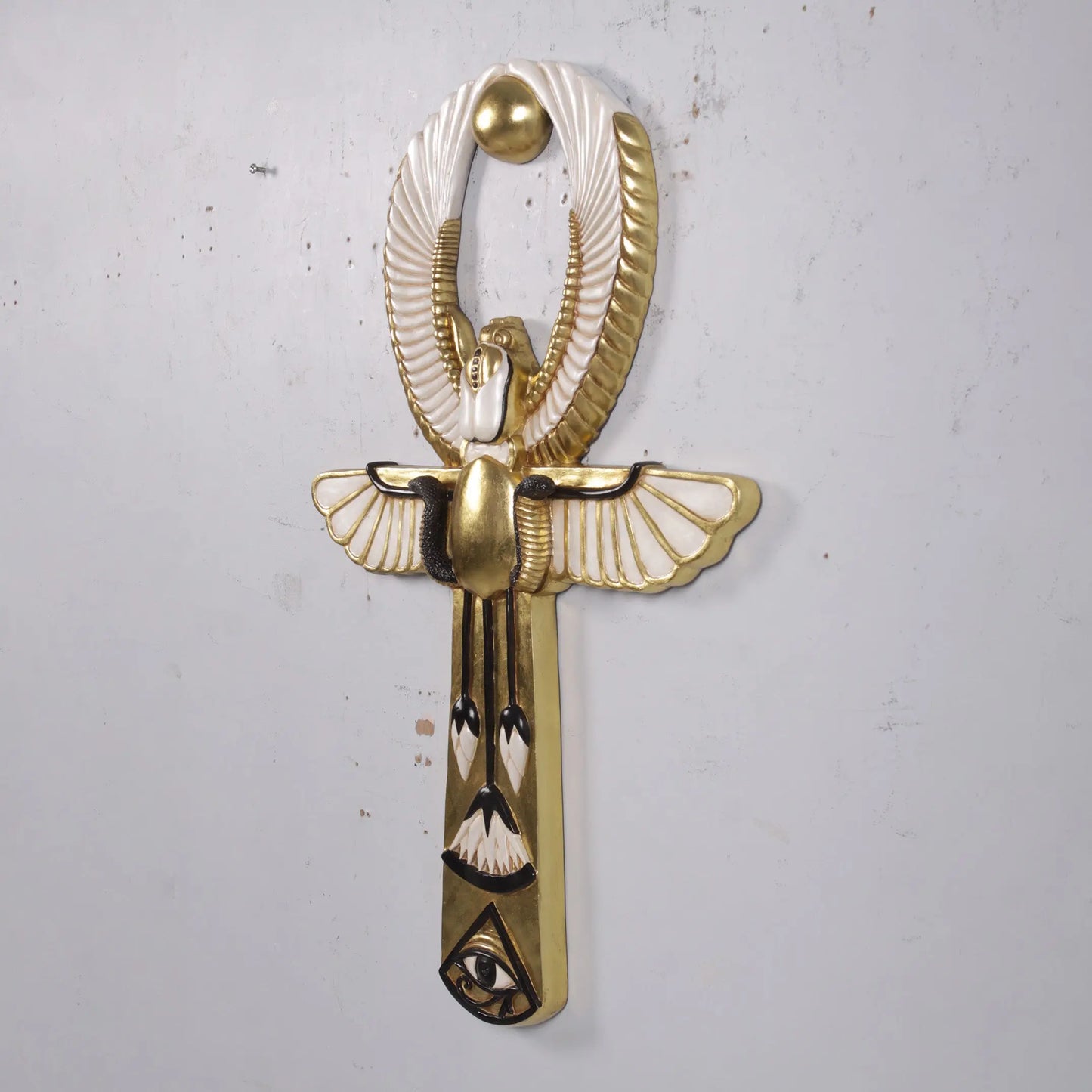 Egyptian Key of Life Wall Decor Statue E0101-180091-H
