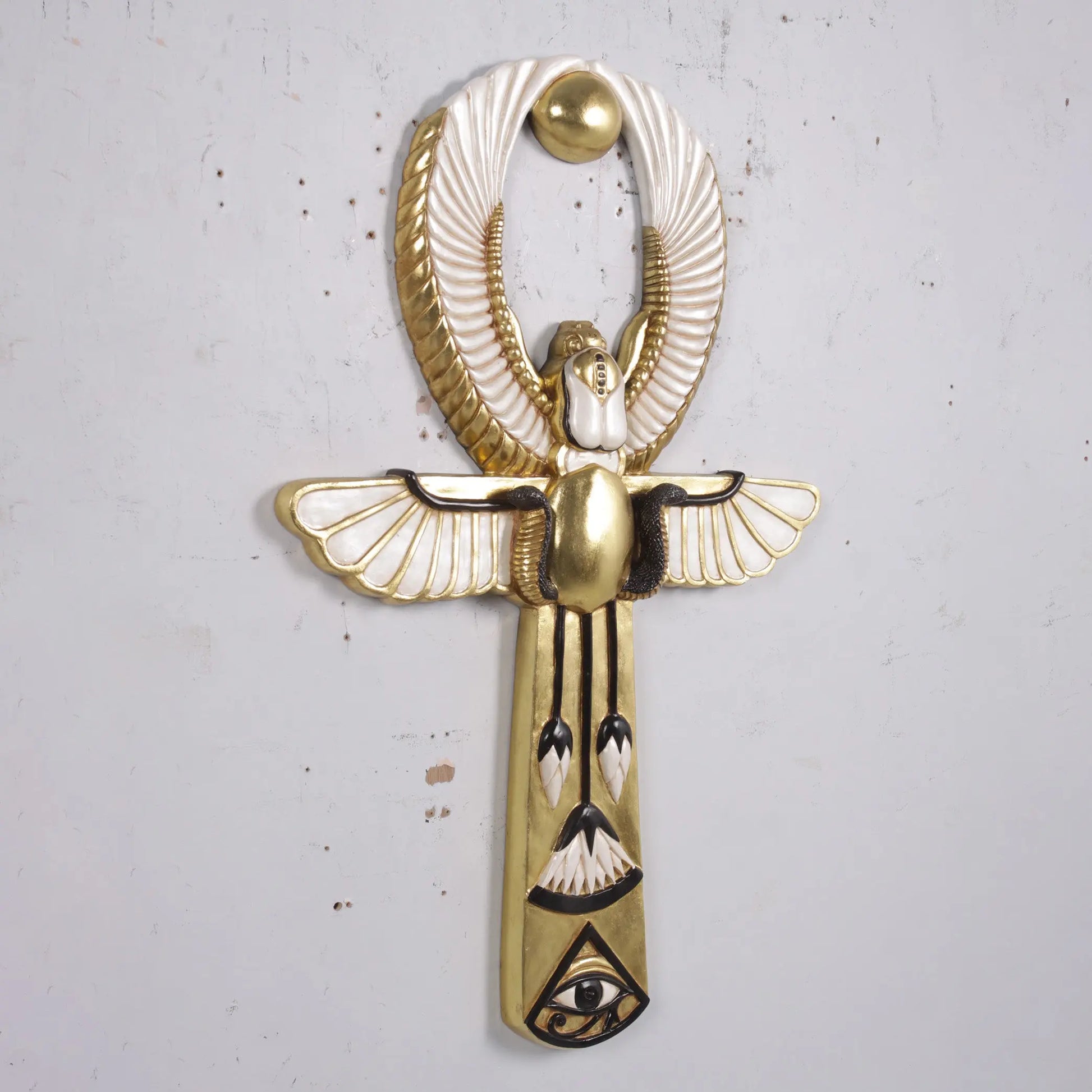 Egyptian Key of Life Wall Decor Statue E0101-180091-H