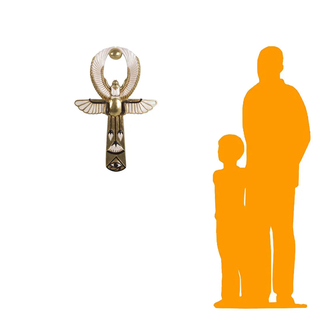Egyptian Key of Life Wall Decor Statue E0101-180091-H