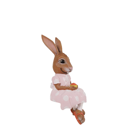 Sitting Young Rabbit Girl Statue
