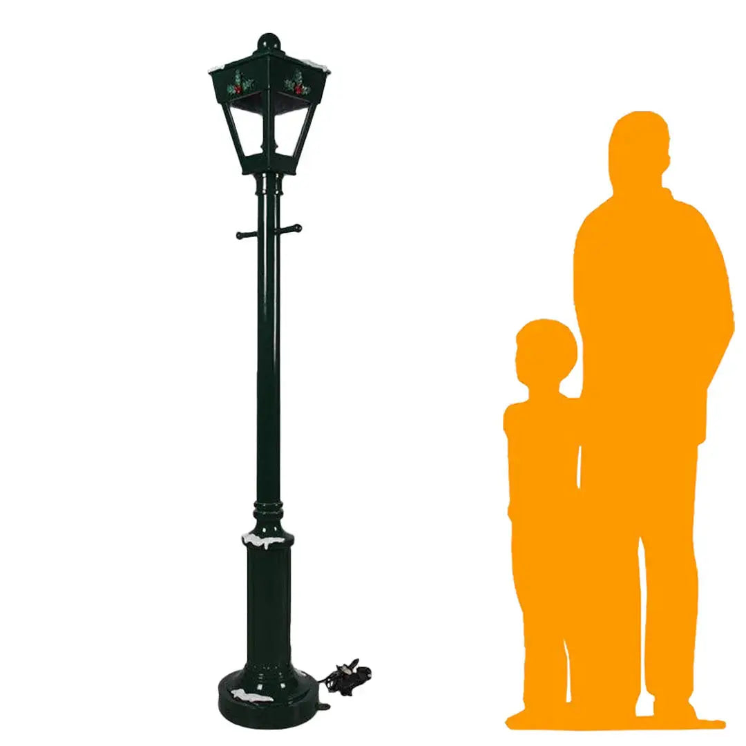 Green Lamp Post Statue F0204-180120-H