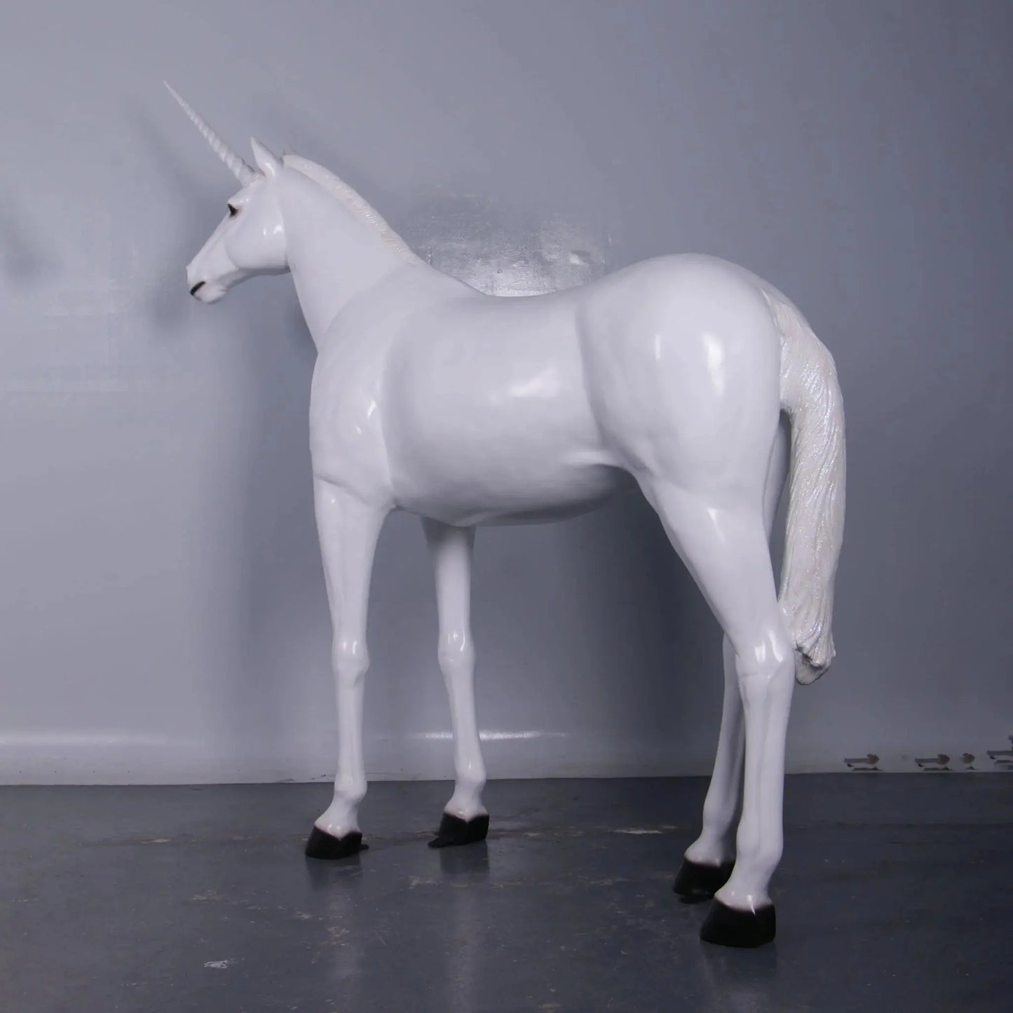 Unicorn Life Size Statue A0052-180143-H
