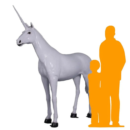 Unicorn Life Size Statue A0052-180143-H