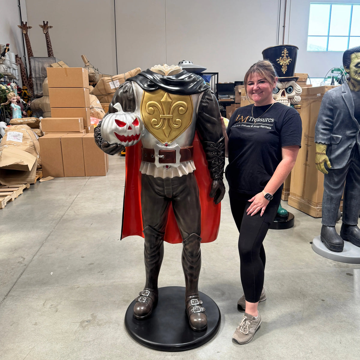 Headless Horseman Life Size Statue S0328-180144-H