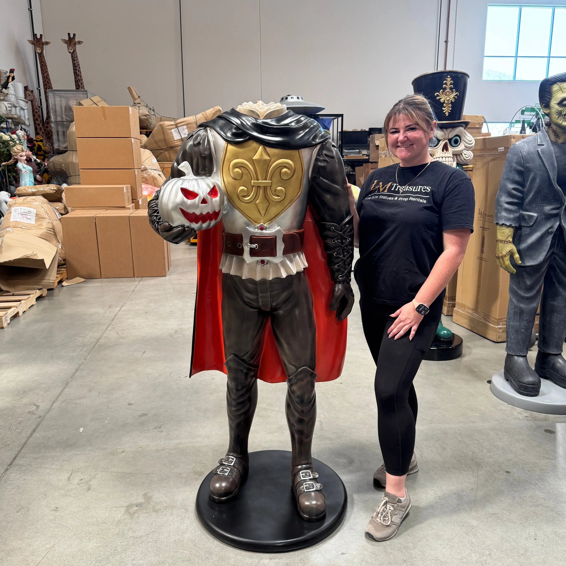 Headless Horseman Life Size Statue S0328-180144-H