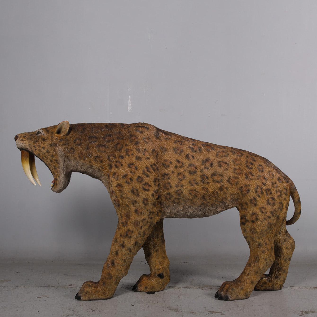 Smilodon Saber Tooth Statue