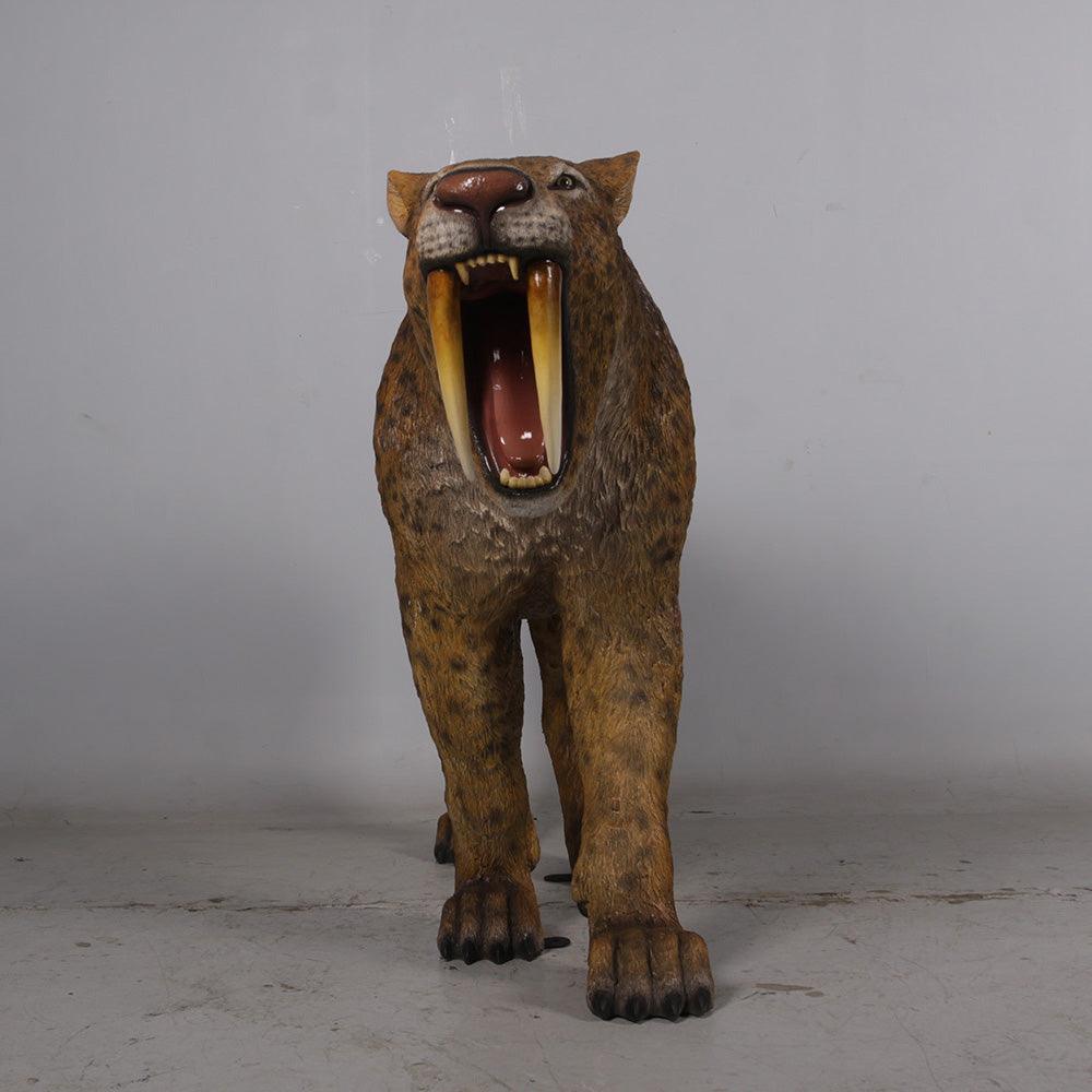 Smilodon Saber Tooth Statue