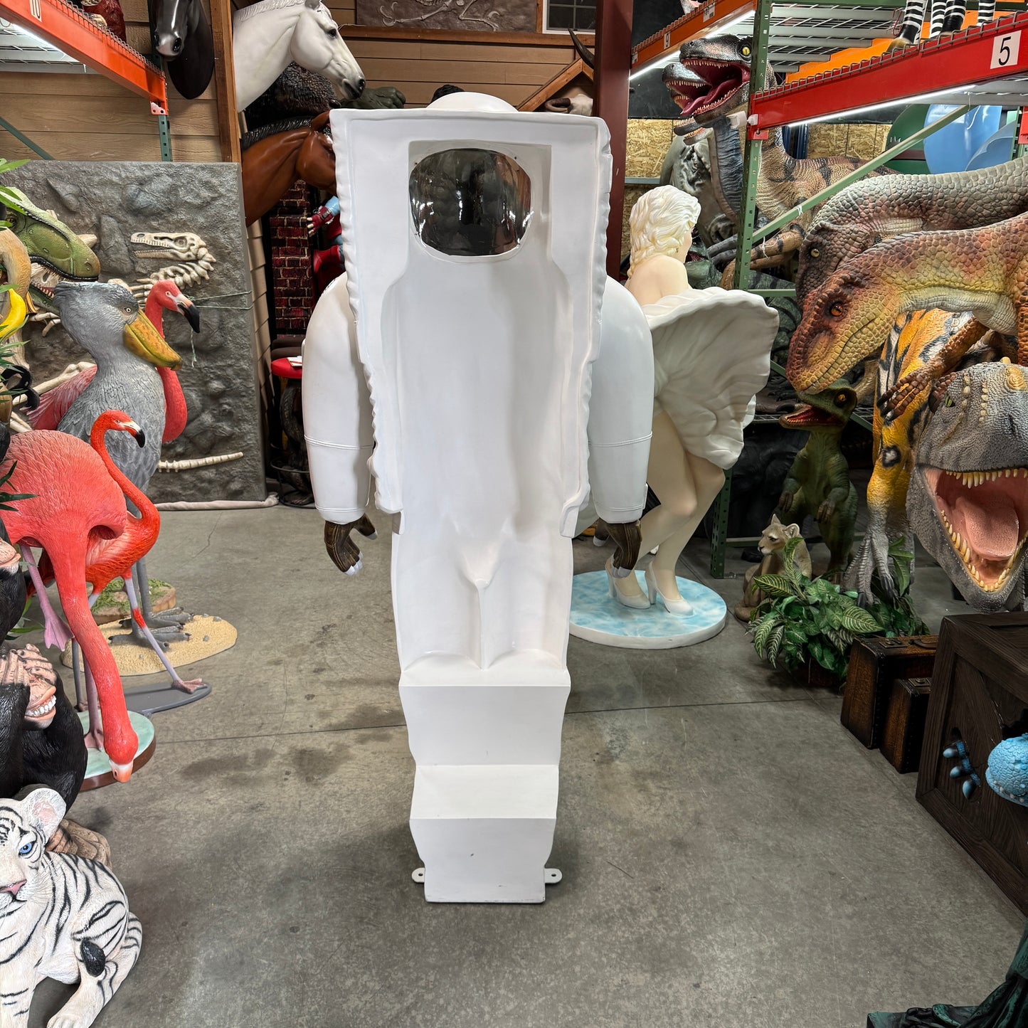 Astronaut Photo Op Life Size Statue