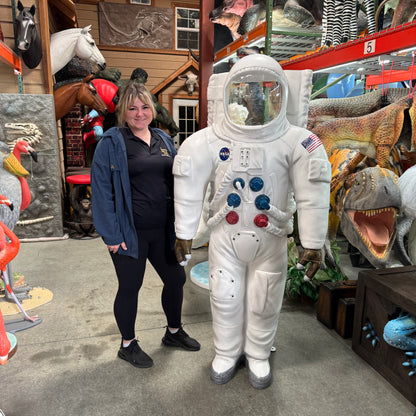 Astronaut Photo Op Life Size Statue