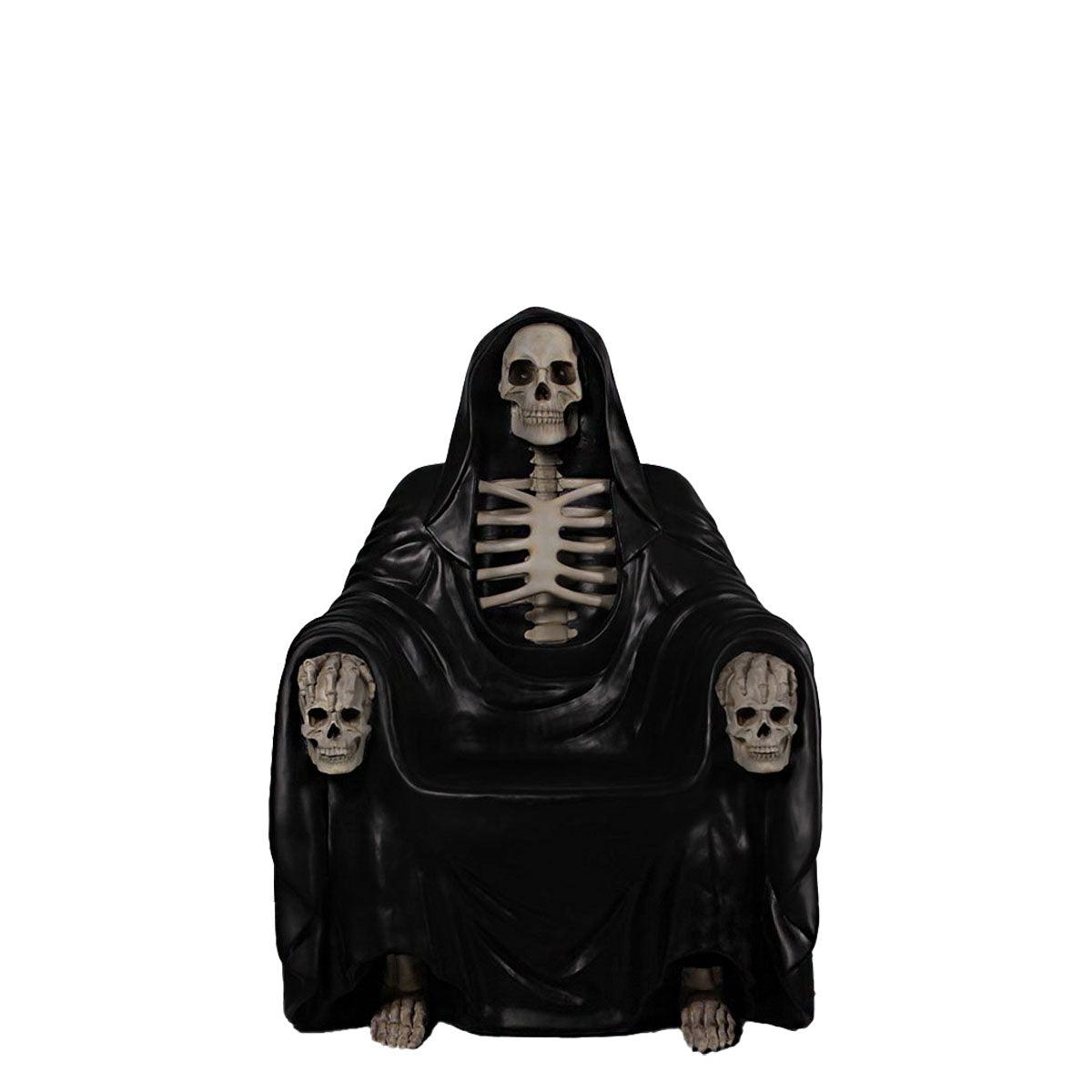 Skeleton Reaper Throne - LM Treasures Prop Rentals 