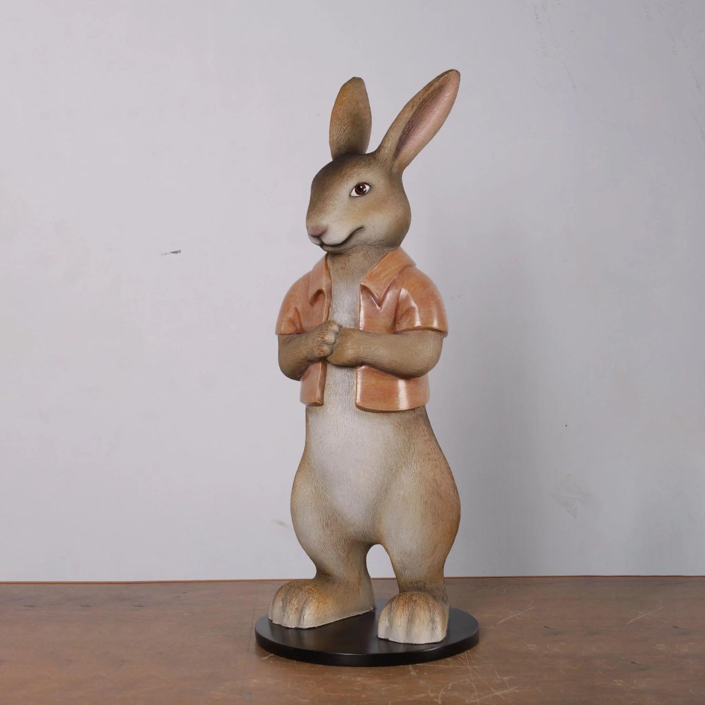 Rob The Rabbit With Shirt Statue