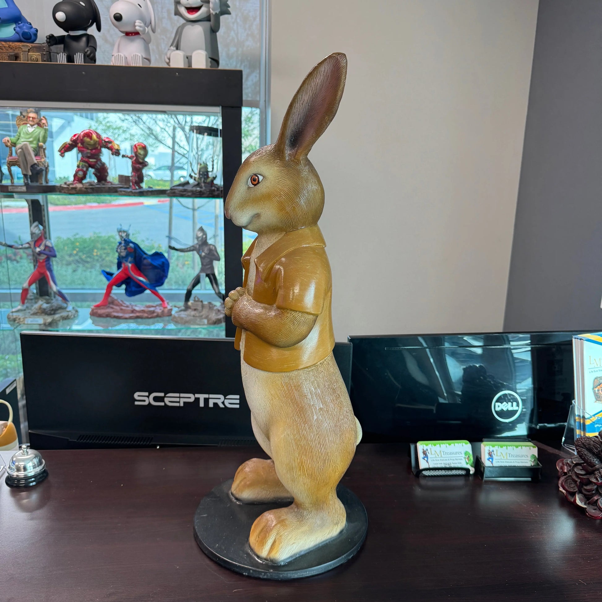 Rob The Rabbit With Shirt Statue A0740S-180198-H