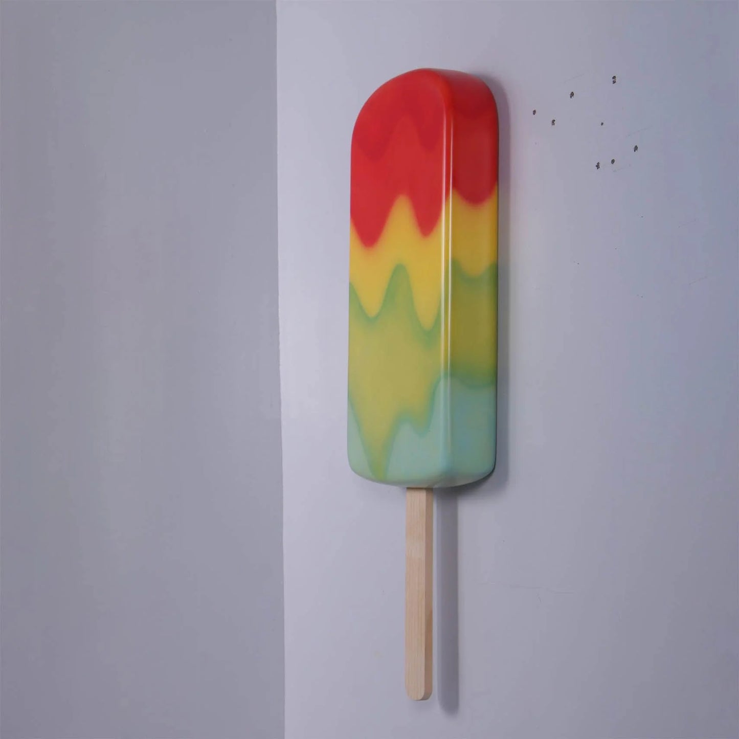 Small Hanging Rainbow Ice Cream Popsicle Statue