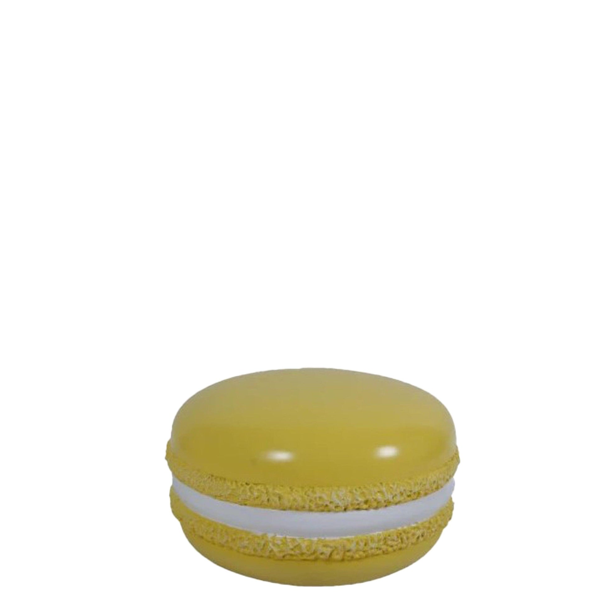 Yellow Macaroon Statue - LM Treasures Prop Rentals 