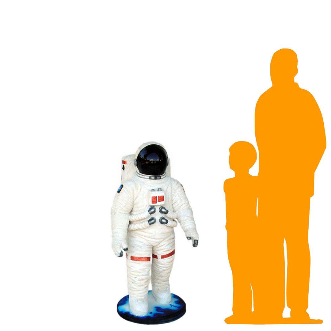 Astronaut Walking Small Statue - LM Treasures Prop Rentals 