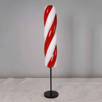 Red Twist Popsicle Statue