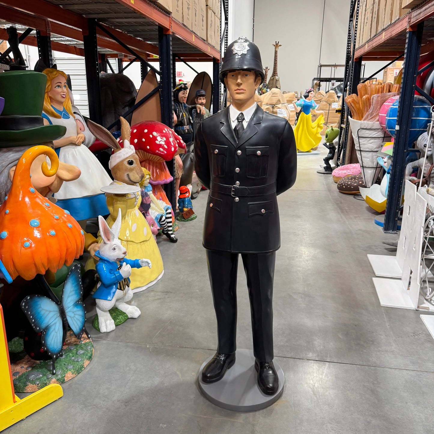 Policeman Bobby Life Size Statue LS349-190009-H