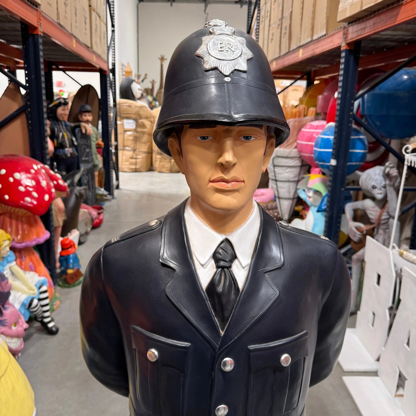 Policeman Bobby Life Size Statue LS349-190009-H