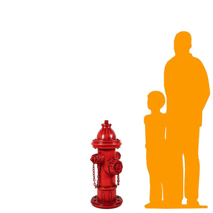 Fire Hydrant Life Size Statue