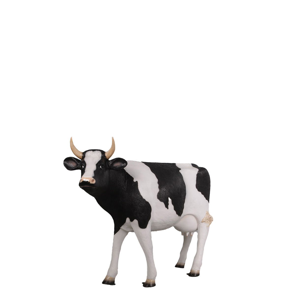 Holstein Cow Life Size Statue