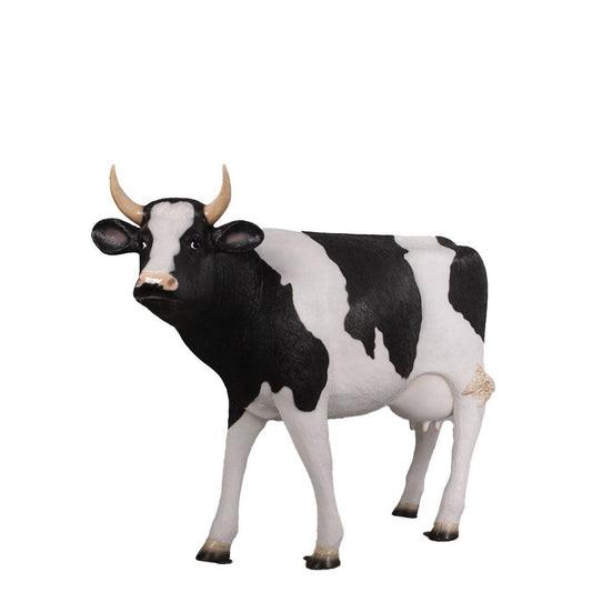Holstein Cow Life Size Statue