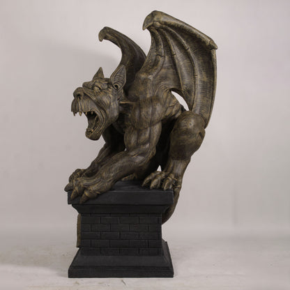 Gargoyle on Plinth Statue