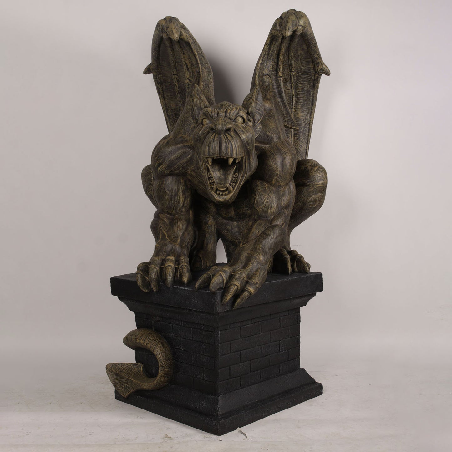 Gargoyle on Plinth Statue