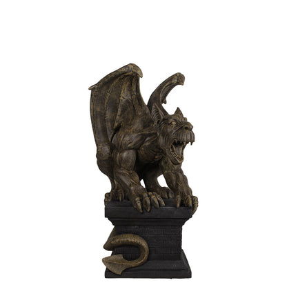 Gargoyle on Plinth Statue