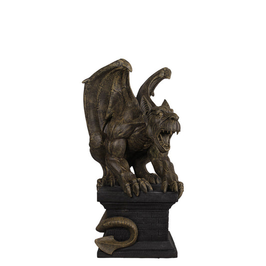 Gargoyle on Plinth Statue