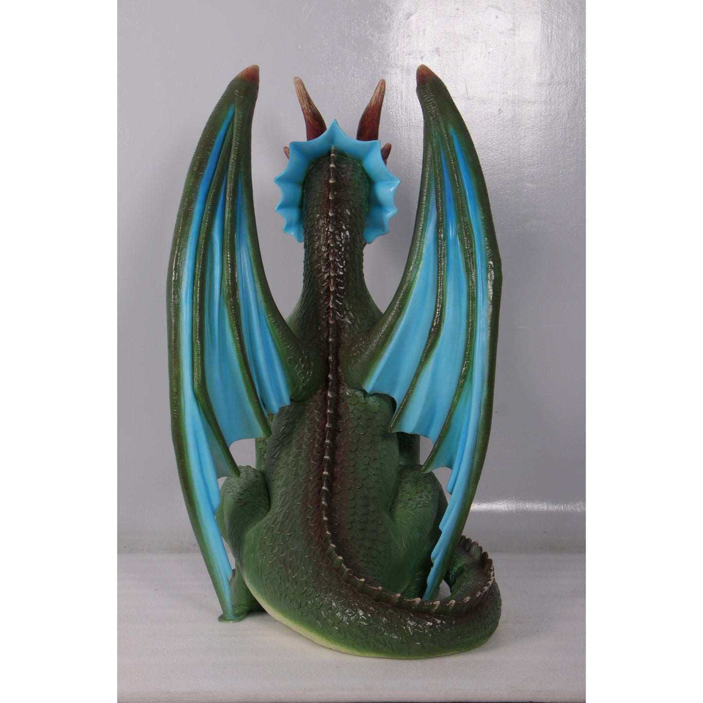 Small Sitting Dragon Statue - LM Treasures Prop Rentals 