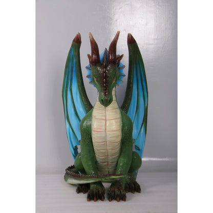 Small Sitting Dragon Statue