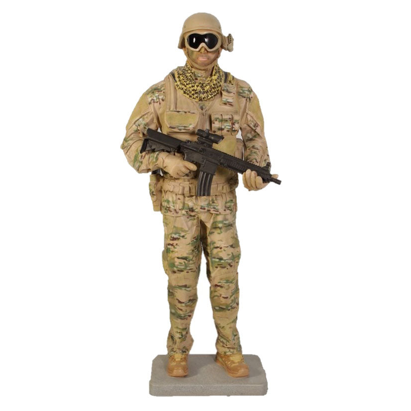 Tactical Soldier Life Size Statue