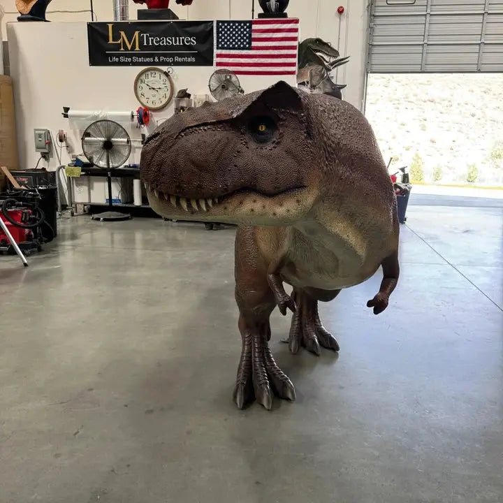 T-Rex Dinosaur Life Size Statue A0773-190136-H