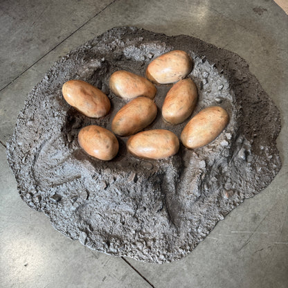 Dinosaur Egg Nest Statue