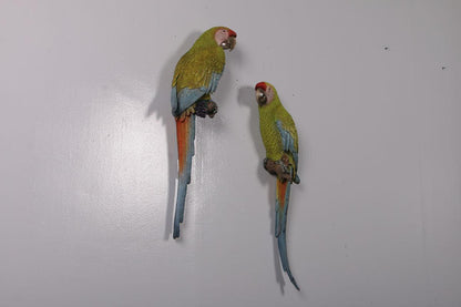 Hanging Macaw Buffon Parrots Statue