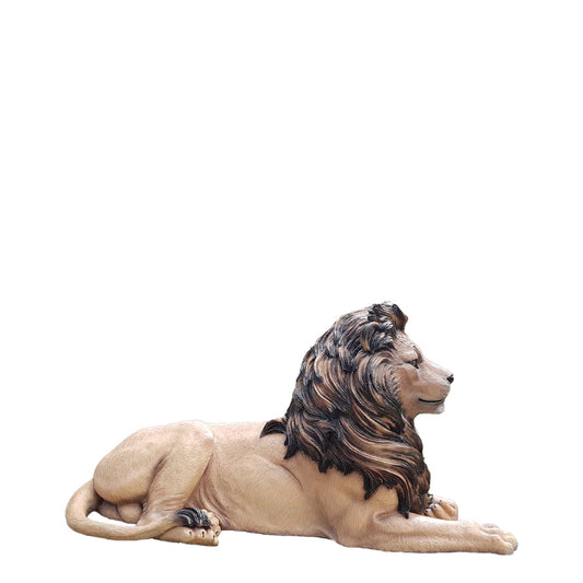 Majestic Castle Lion Statue