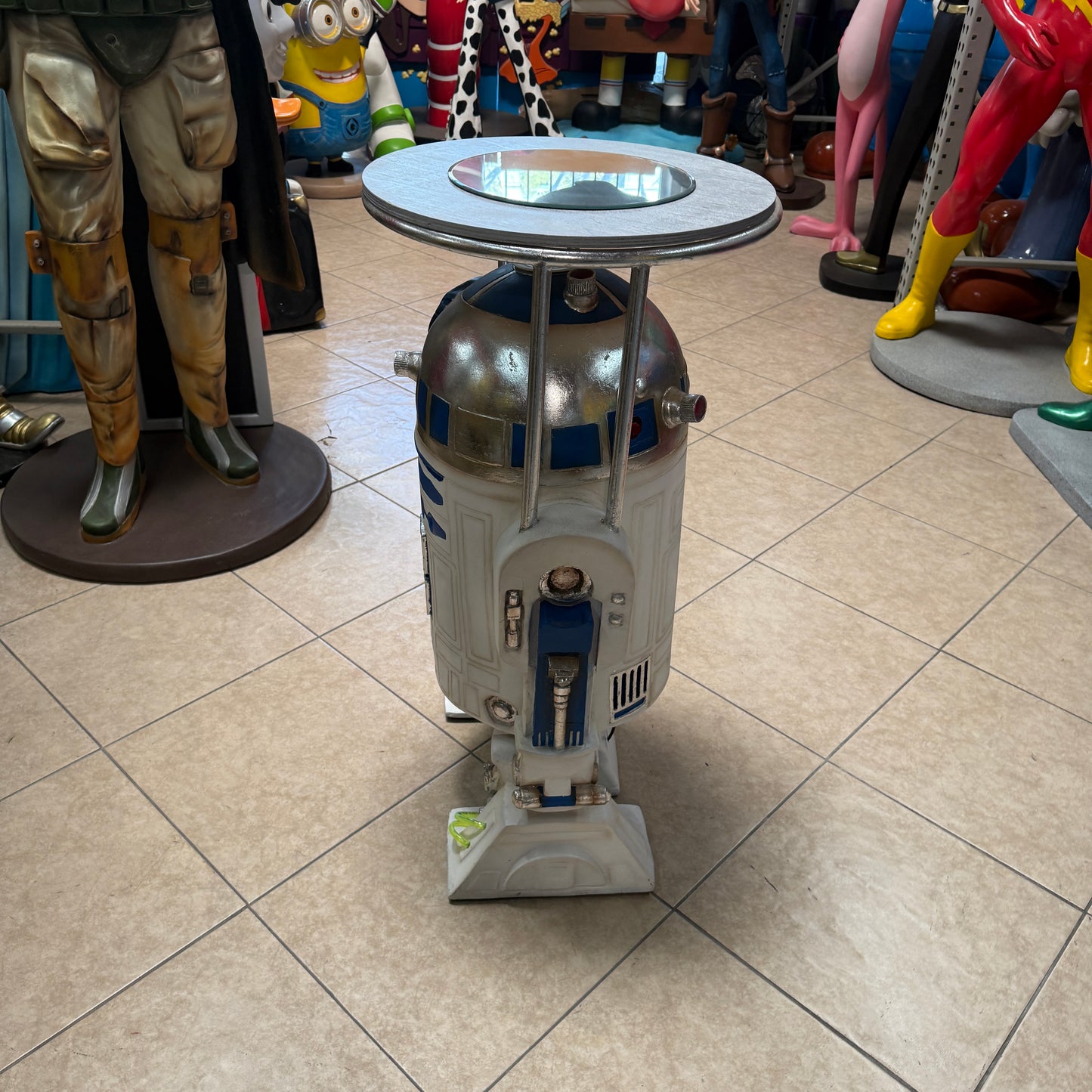 Droid Robot Table Statue