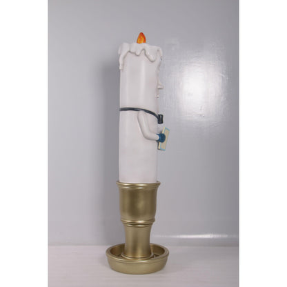 Male Candle Over Sized Statue - LM Treasures Prop Rentals 