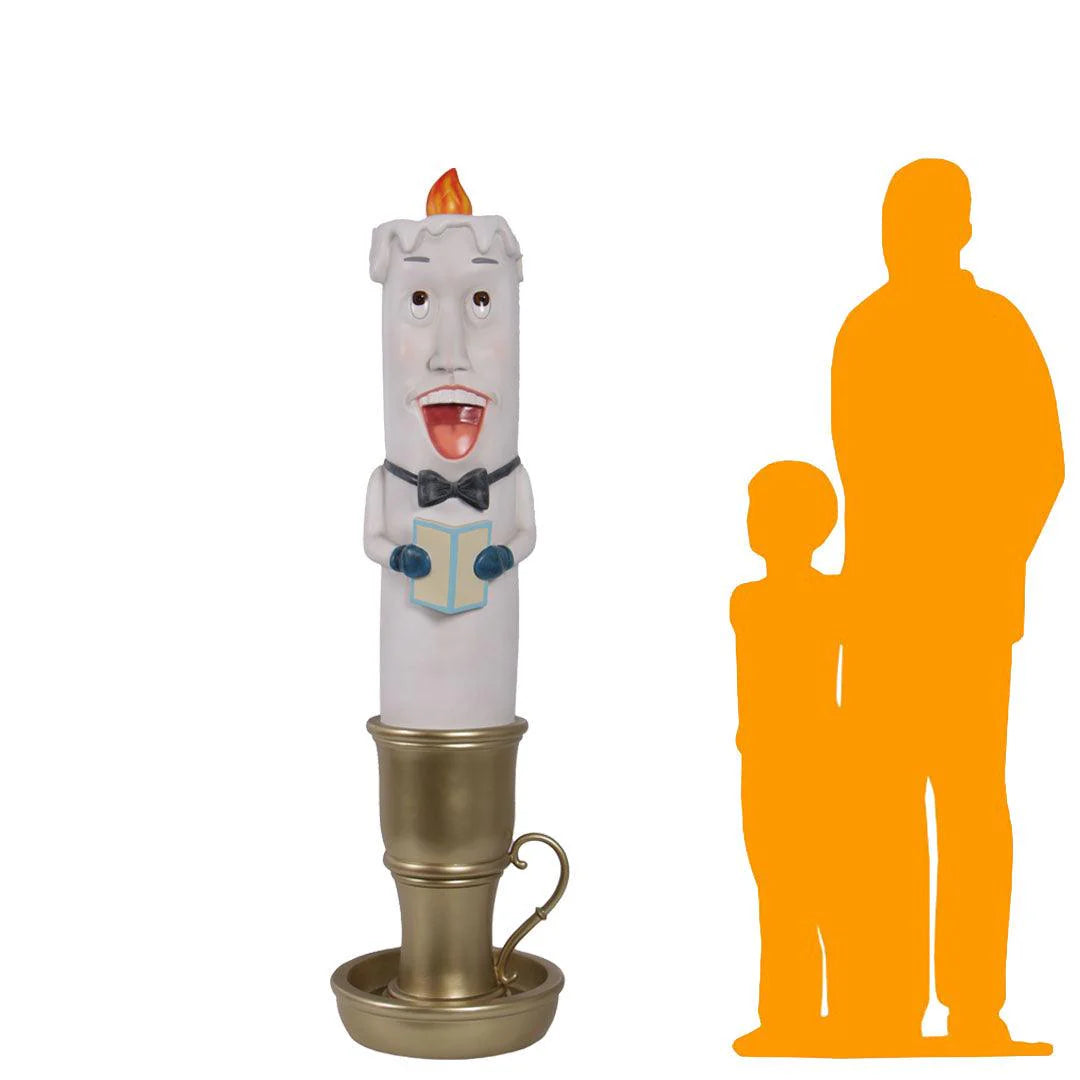 Male Candle Over Sized Statue