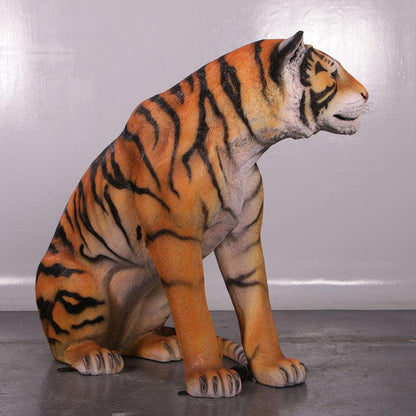 Sitting Tiger Statue