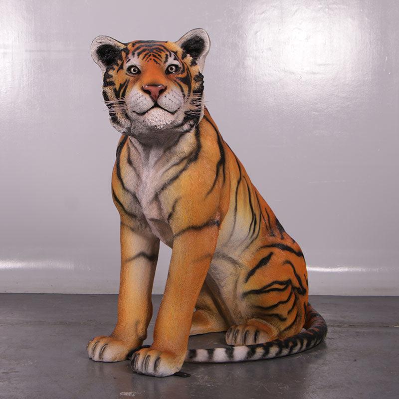 Sitting Tiger Statue