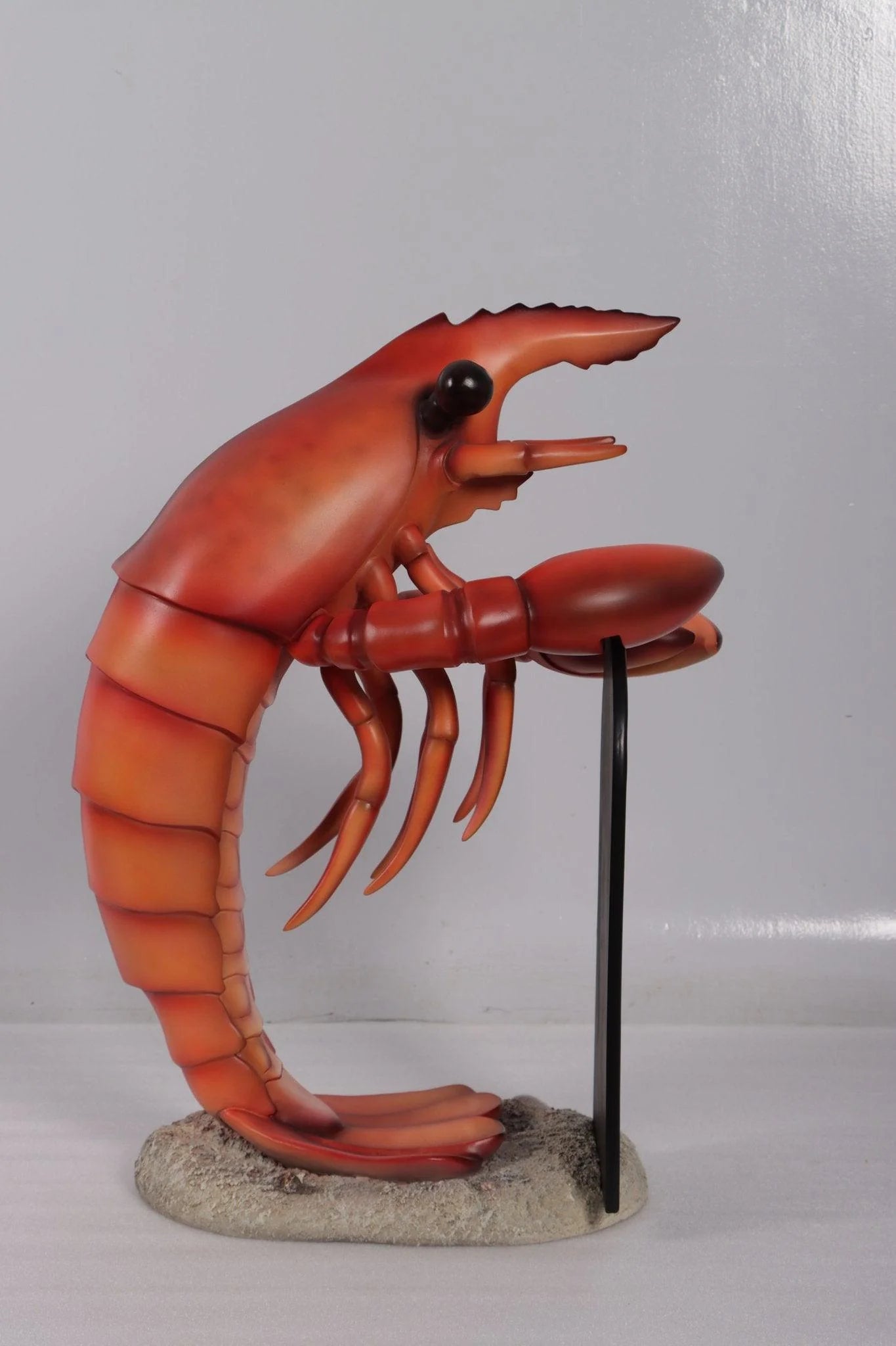 Lobster With Menu Statue