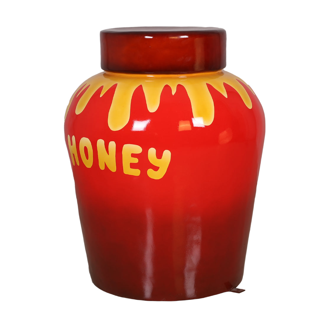 Red Honey Jar Statue