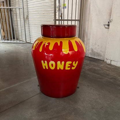 Red Honey Jar Statue