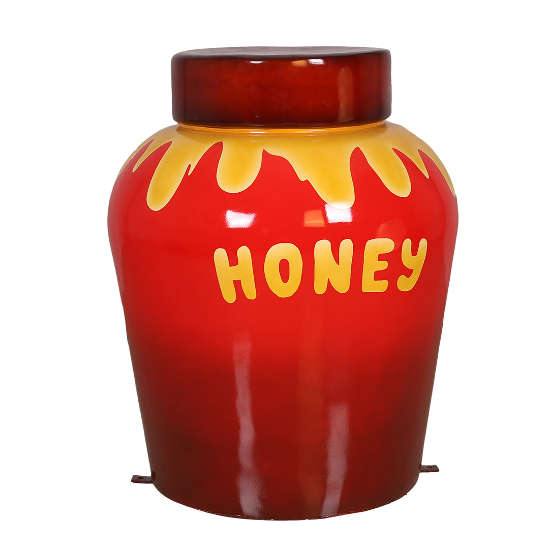 Red Honey Jar Statue