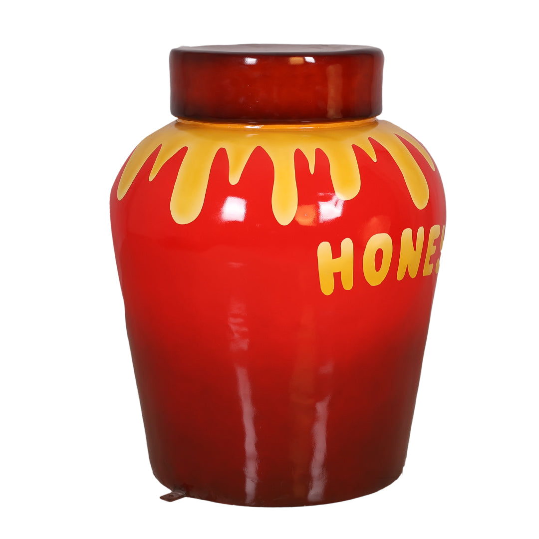 Red Honey Jar Statue